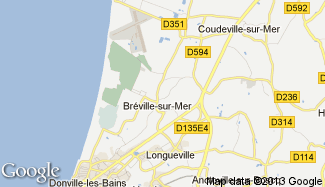 Plan de Bréville-sur-Mer