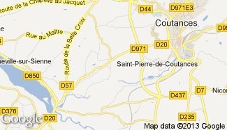 Plan de Bricqueville-la-Blouette