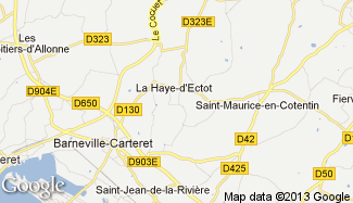 Plan de La Haye-d'Ectot