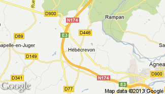 Plan de Hébécrevon