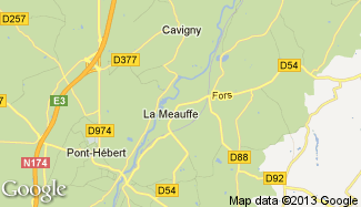 Plan de La Meauffe