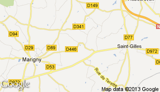 Plan de Le Mesnil-Amey