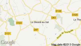 Plan de Le Mesnil-au-Val