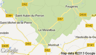 Plan de Le Mesnilbus