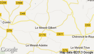 Plan de Le Mesnil-Gilbert