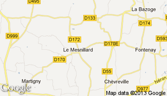 Plan de Le Mesnillard