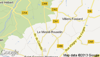 Plan de Le Mesnil-Rouxelin