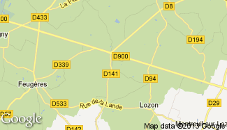 Plan de Le Mesnil-Vigot