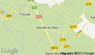 Plan de Neuville-au-Plain