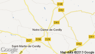 Plan de Notre-Dame-de-Cenilly