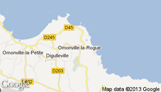 Plan de Omonville-la-Rogue