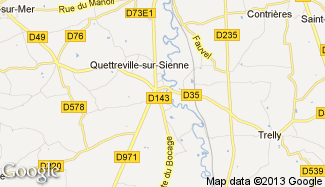 Plan de Quettreville-sur-Sienne