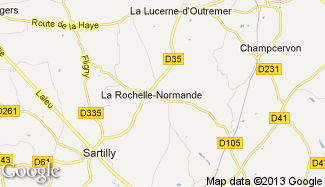 Plan de La Rochelle-Normande