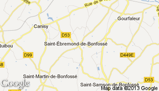 Plan de Saint-Ébremond-de-Bonfossé