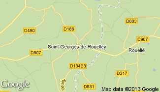 Plan de Saint-Georges-de-Rouelley