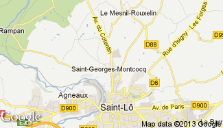 Plan de Saint-Georges-Montcocq