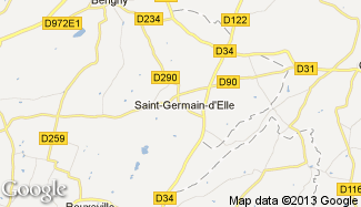 Plan de Saint-Germain-d'Elle