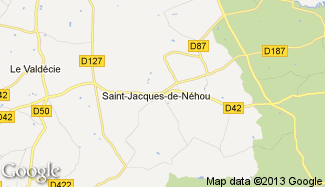 Plan de Saint-Jacques-de-Néhou