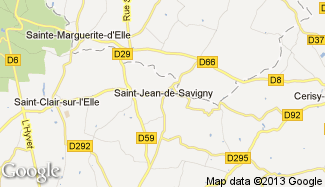 Plan de Saint-Jean-de-Savigny