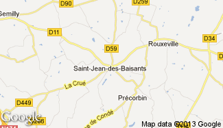 Plan de Saint-Jean-des-Baisants