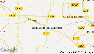 Plan de Saint-Jean-des-Champs