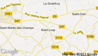 Plan de Saint-Loup