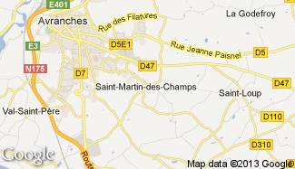 Plan de Saint-Martin-des-Champs