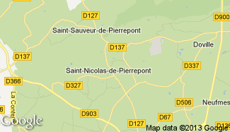 Plan de Saint-Nicolas-de-Pierrepont