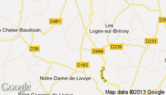 Plan de Saint-Nicolas-des-Bois