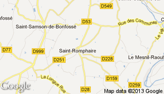 Plan de Saint-Romphaire