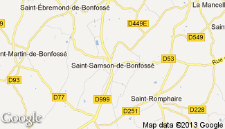 Plan de Saint-Samson-de-Bonfossé