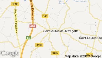 Plan de Saint-Senier-de-Beuvron