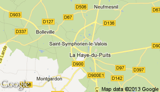 Plan de Saint-Symphorien-le-Valois