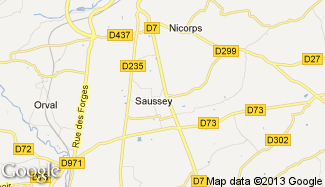 Plan de Saussey