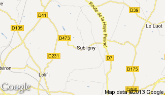 Plan de Subligny