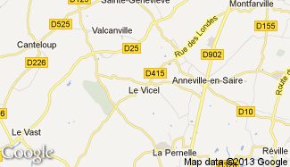 Plan de Le Vicel