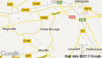 Plan de Yvetot-Bocage