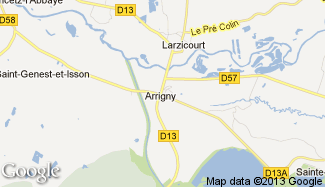 Plan de Arrigny