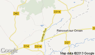 Plan de Bettancourt-la-Longue