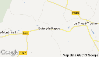 Plan de Boissy-le-Repos