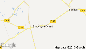 Plan de Broussy-le-Grand