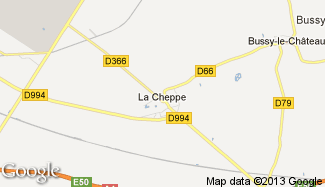 Plan de La Cheppe