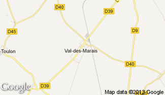 Plan de Val-des-Marais
