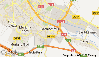 Plan de Cormontreuil