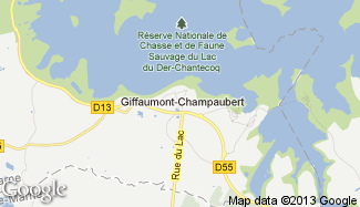 Plan de Giffaumont-Champaubert