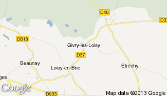 Plan de Givry-lès-Loisy