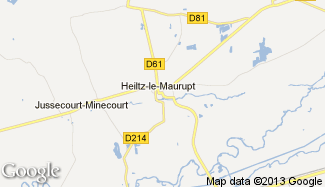 Plan de Heiltz-le-Maurupt