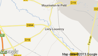 Plan de Livry-Louvercy