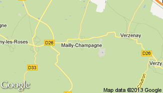 Plan de Mailly-Champagne