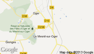 Plan de Le Mesnil-sur-Oger